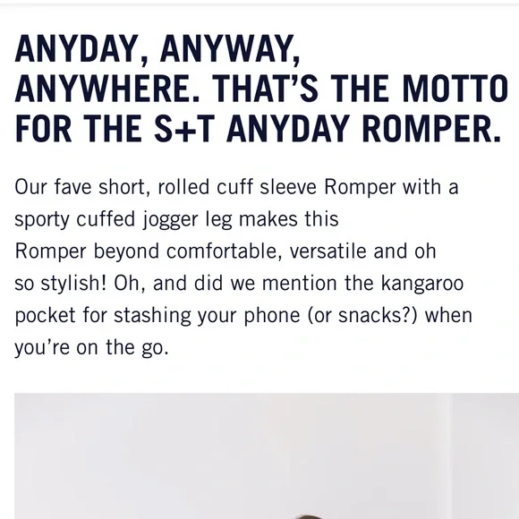 SMASH & TESS ANYDAY ROMPER - Picture 13 of 15